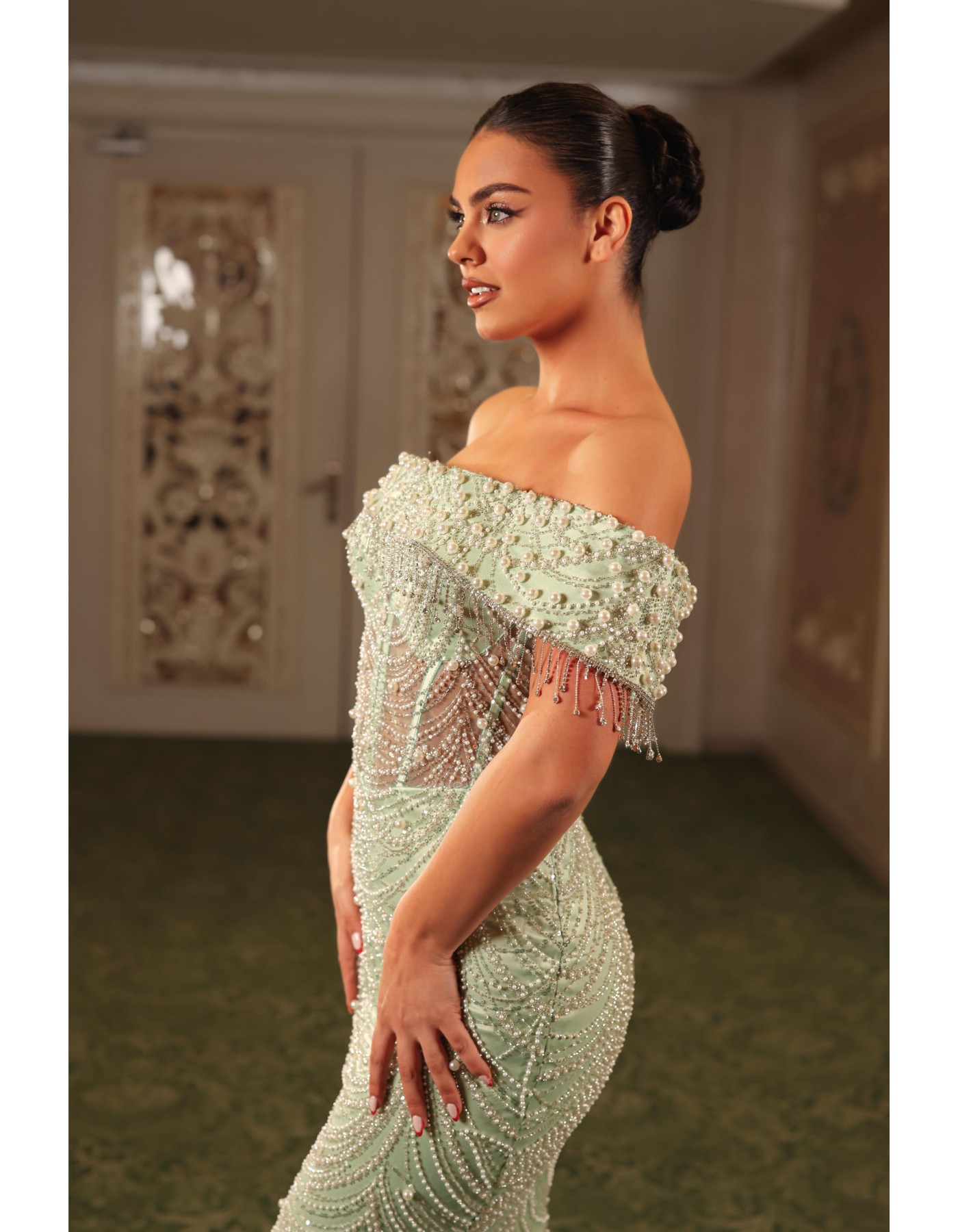 Imperial Green Velvet